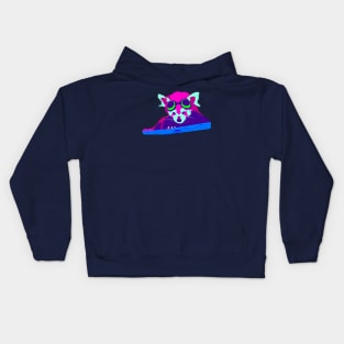 Rad Panda Neon Kids Hoodie